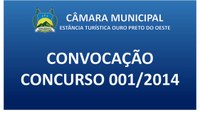 Edital N.007/2020/CMOPO (Convocação Concurso 2014)