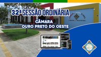 Veja o que será deliberado na 32ª Sessão Ordinária que acontecerá nesta Segunda-Feira (22/09/2025)