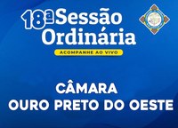 Veja o que será deliberado na 18ª Sessão Ordinária que acontecerá nesta Segunda-Feira (01/06/2026)