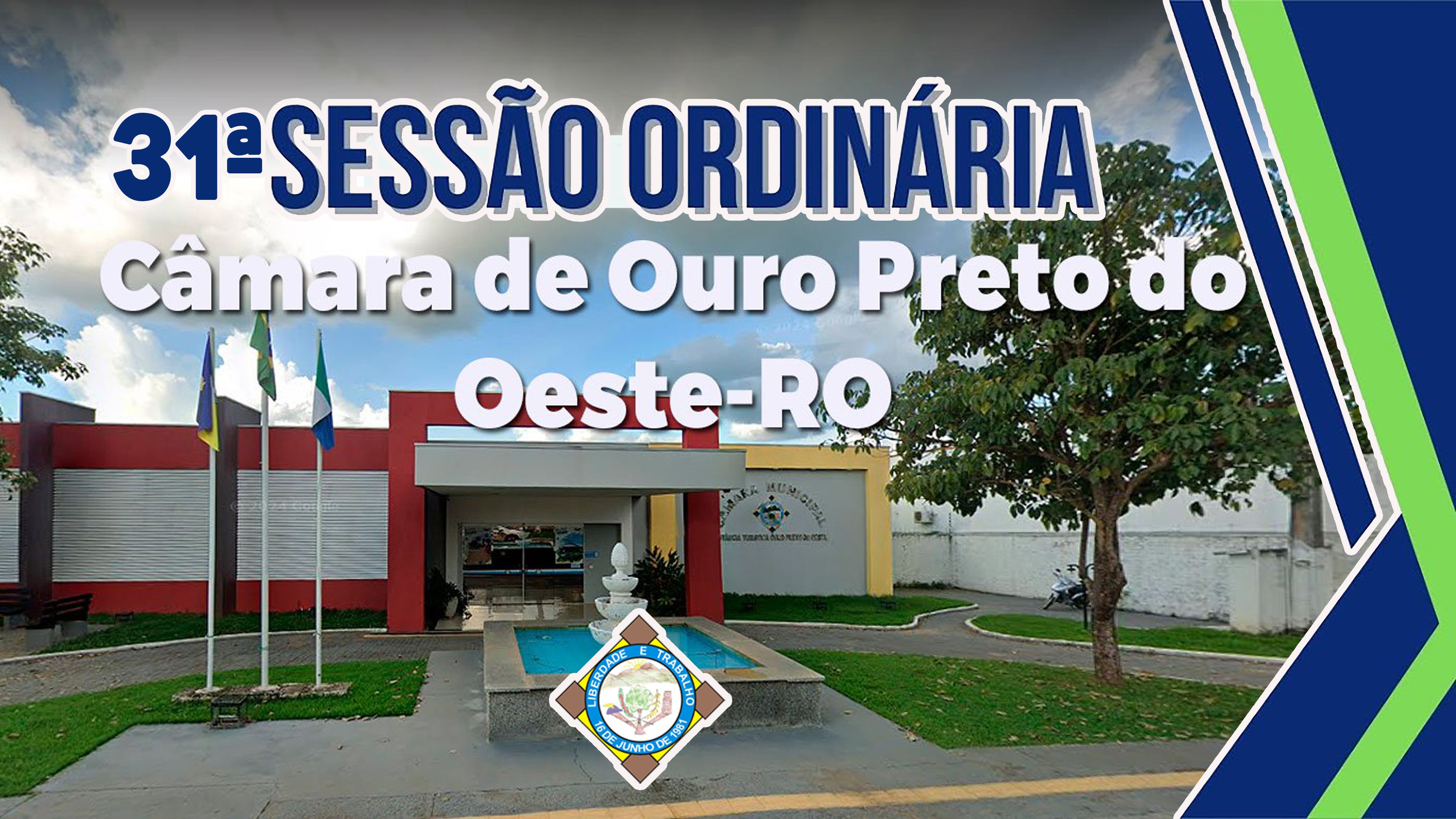 Veja o que será deliberado na 31ª Sessão Ordinária que acontecerá nesta Segunda-Feira (15/09/2025)