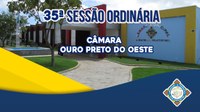 Veja o que será deliberado na 35ª Sessão Ordinária que acontecerá nesta Segunda-Feira (13/10/2025)