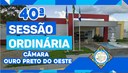 Veja o que será deliberado na 40ª Sessão Ordinária que acontecerá nesta Segunda-Feira (17/11/2025)