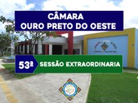 Veja o que será deliberado na 53ª Sessão Extraordinária que acontecerá nesta Terça-Feira (21/10/2025