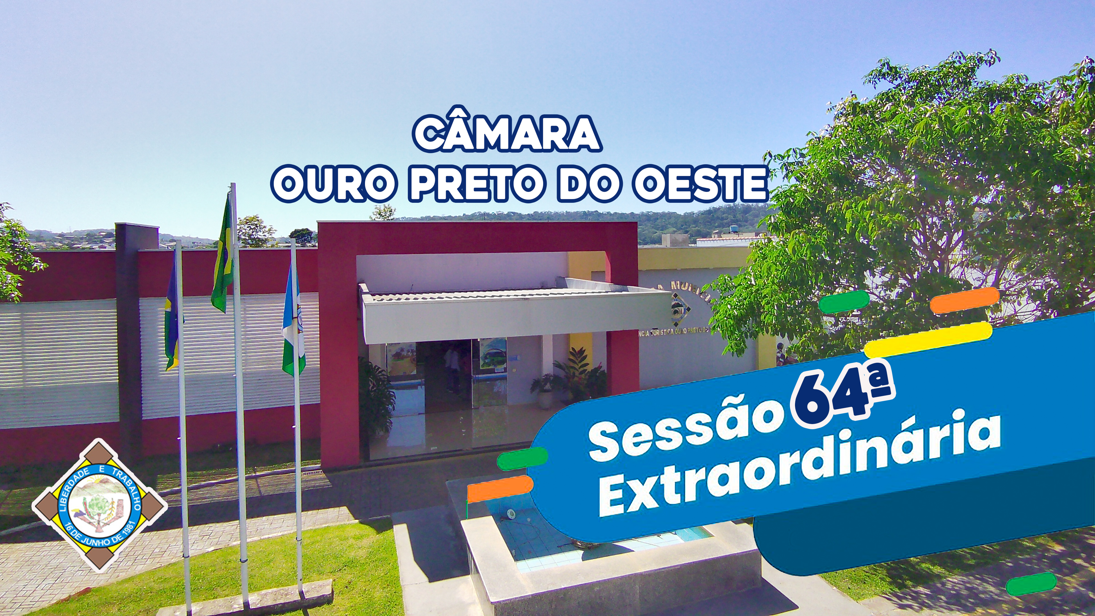 Veja o que será deliberado na 64ª Sessão Extraordinária que acontecerá nestaTerça-Feira (23/12/2025)