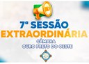 Veja o que será deliberado na 7ª Sessão Extraordinária que acontecerá nesta Quarta-Feira (08/04/2026)